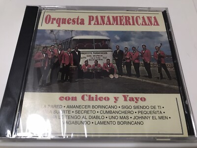 RARE CD Salsa Orquesta Panamericana Chico y Yayo Amanecer Lamento Borincano