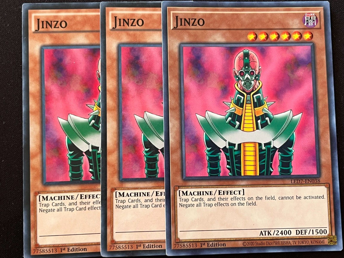 YUGIOH JINZO DECK- LAYERED- LORD- MENACE- JECTOR- RETURNER- COSMOS-  AMPLIFIER NM | eBay