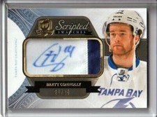  2011-12 The Cup Scripted Swatches #SSBC Brett Connolly PATCH AUTO /35