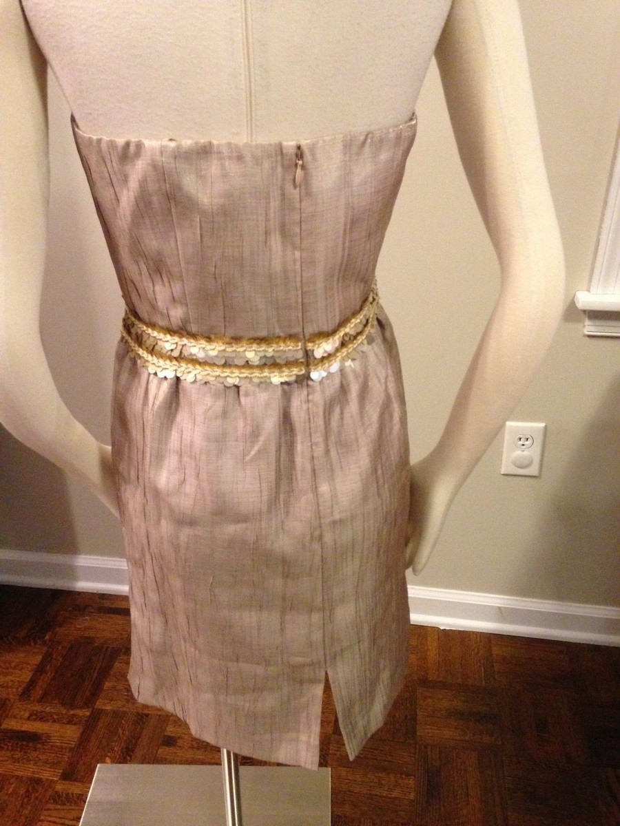 slim fit dress slacks Sequin Cowl Dress – Elie Tahari main image 1