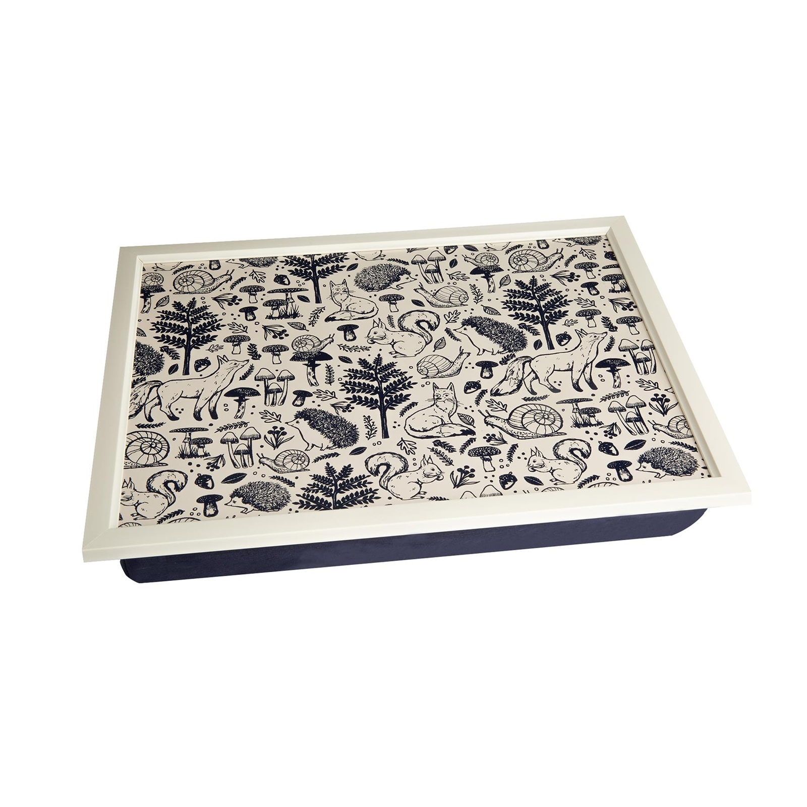 Price & Kensington Cushioned Woodland Lap Tray