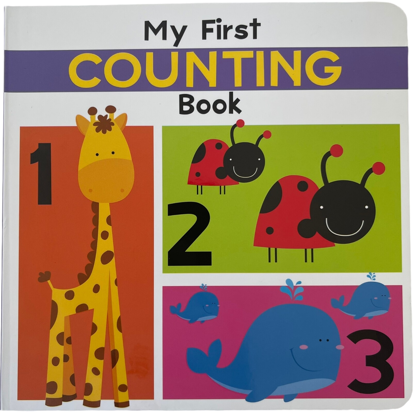 Babys My First Counting Board Book 1-10 Early Math Theory Flowerpot ...