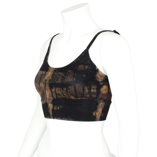 Sports Bra Crop Top Batik Birch verschiedene Farben Boho Psy Goa Yoga Hippie - Picture 14 of 48