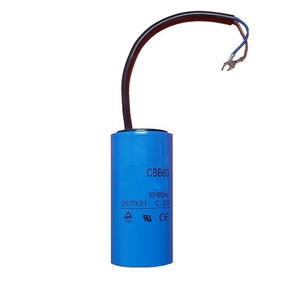 Condensateur 60uF 450VAC avec diélectrique renforcé haute longévité