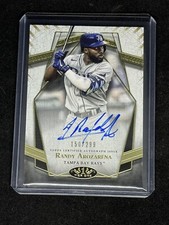 2022 Topps Tier One Auto Randy Arozarena  /299! 🔥 HOT! Rays 