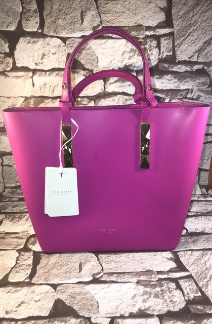 bright pink ted baker bag