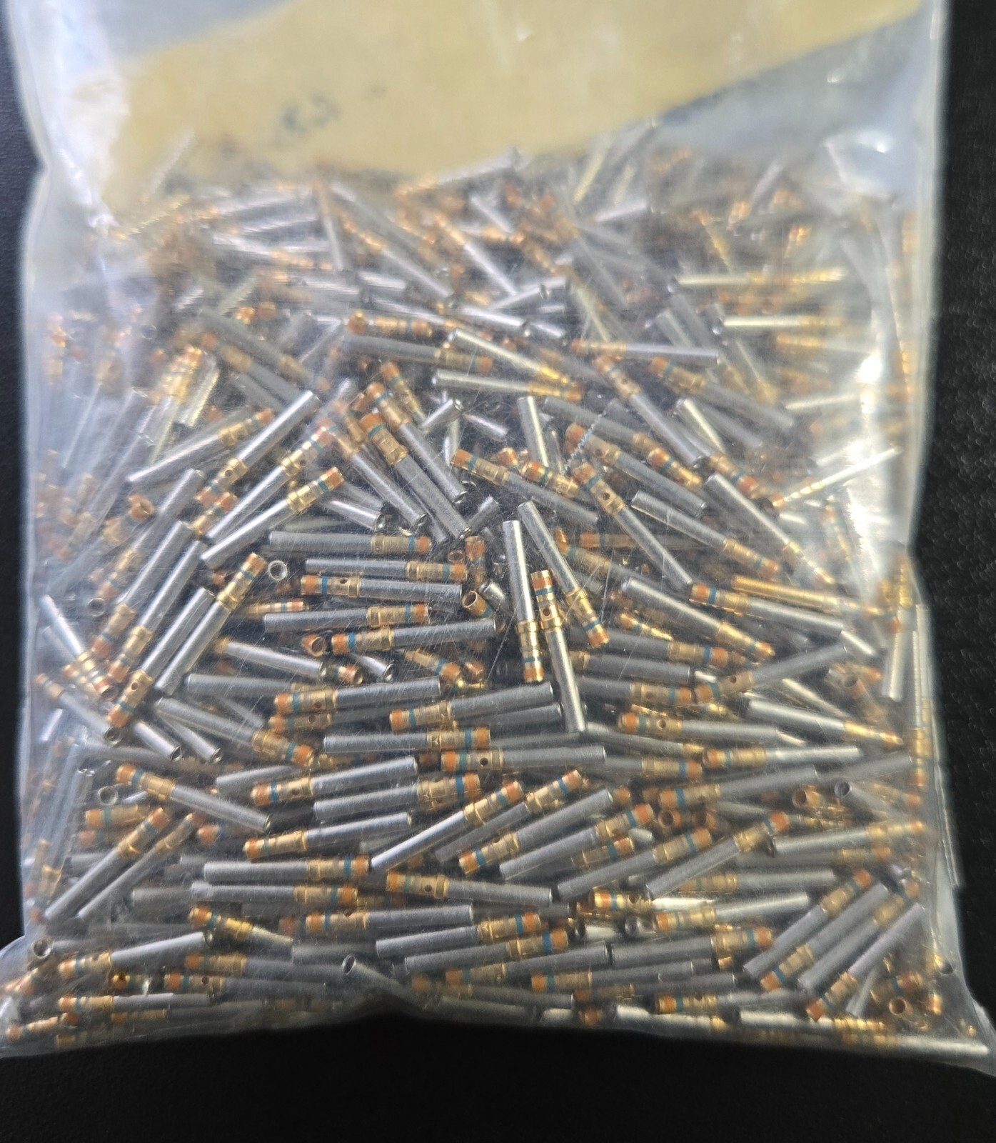 ( QTY 100 )  ITT CANNON 031-1007-078 NS CONTACT PINS W/DDMAM50S CONNECTOR