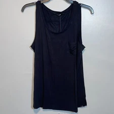 Prana Women's Foundation Scoop Neck Top - Large - Black 