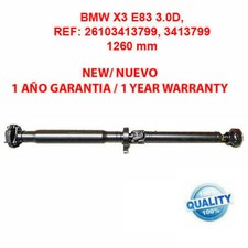 Kardanwelle Gelenkwelle BMW X3 E83 3.0D,  26103413799, 3413799 NEW!!
