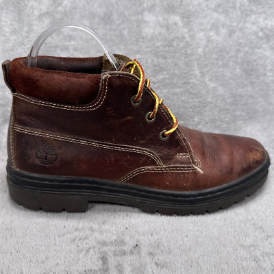 Timberland Earthkeeper Boots Womens 7.5 Brown Mid Leather Hiking
