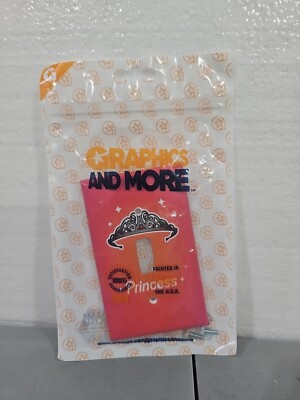 Graphics And More Princess Light Switch Cover