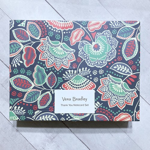 Juego de 10 tarjetas de nota de agradecimiento de Vera Bradley retiradas - Imagen 9 de 15