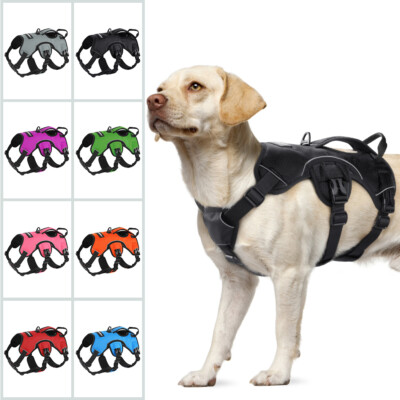 rabbitgoo Escape Proof Dog Harness Full Body Reflective Adjustable No Pull  Vest UK
