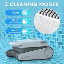AIRROBO Wall Clmbing Pool Vacuum Cordless Robotic Pool Cleaner Smart Navigation