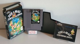 Nintendo NES Spiel - Joe & Mac: Caveman Ninja PAL-B mit OVP+Anl.  C4006