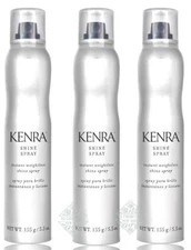 Kenra Shine Spray 5.5 oz Instant Weightless Shine Spray (lot of 3)
