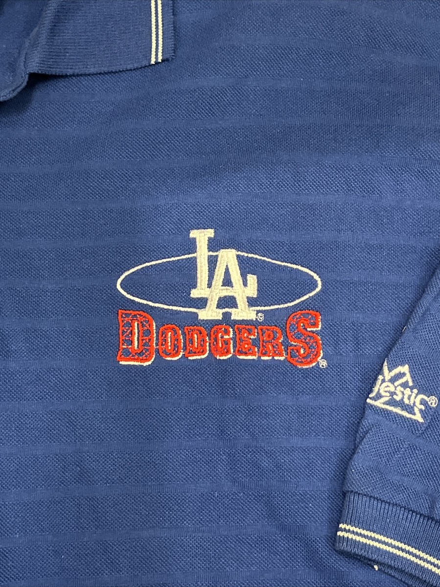 ウェア Vintage 90s LA Dodgers polo shirt s-l1200.jpg
