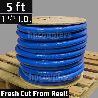 5ft 1-1/4'' ID FlexFab 5526 Blue Silicone Heater Hose 32mm 350F Radiator Coolant