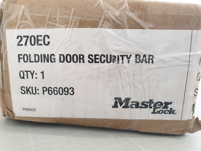 Master Lock 270EC Kompakter Türstopper, klappbar, verstellbar