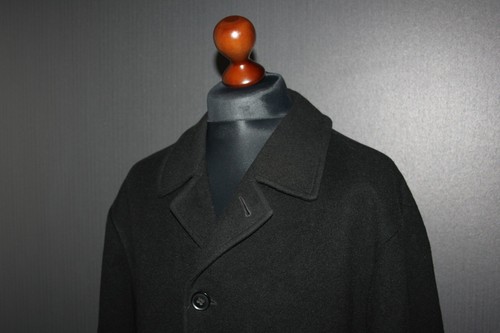Abrigo clásico 100 % cachemira del departamento de cachemira para hombre talla XL - Imagen 2 de 7