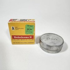 Kodachrome II Color Movie Film Double 8mm 25 Feet 1971 Photoflood ASA 40 NOS