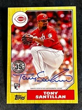 2022 Topps 35TH ANNIVERSARY ROOKIE AUTO Tony Santillan, item 2