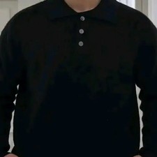 Men's Light Gray, Dark Gray, Black Knit Sweater