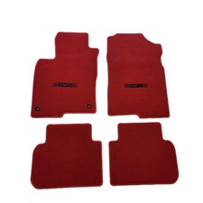 For 2022-2025 Honda Civic Carpet Floor Mats Red Wemblems For 2022-2025 Honda Civic Carpet Floor Mats Red Wemblems