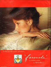 PUB PARFUM ( FAROUCHE )  " NINA RICCI "