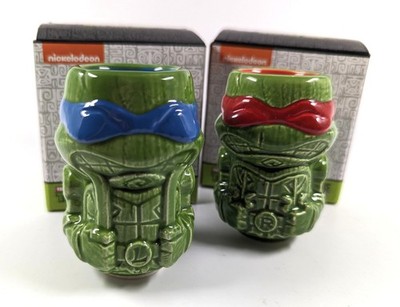 2x Teenage Mutant Ninja Turtles - Geeki Tikis Mini Tiki Mug, Loot Crate