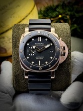 Panerai Submersible Rose Gold Goldtech 42mm - PAM00974 - B&P - MSRP $31,900 2