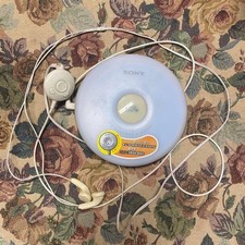 SONY D-EJ002 Walkman Portable CD Player White Operation Confirmed Used