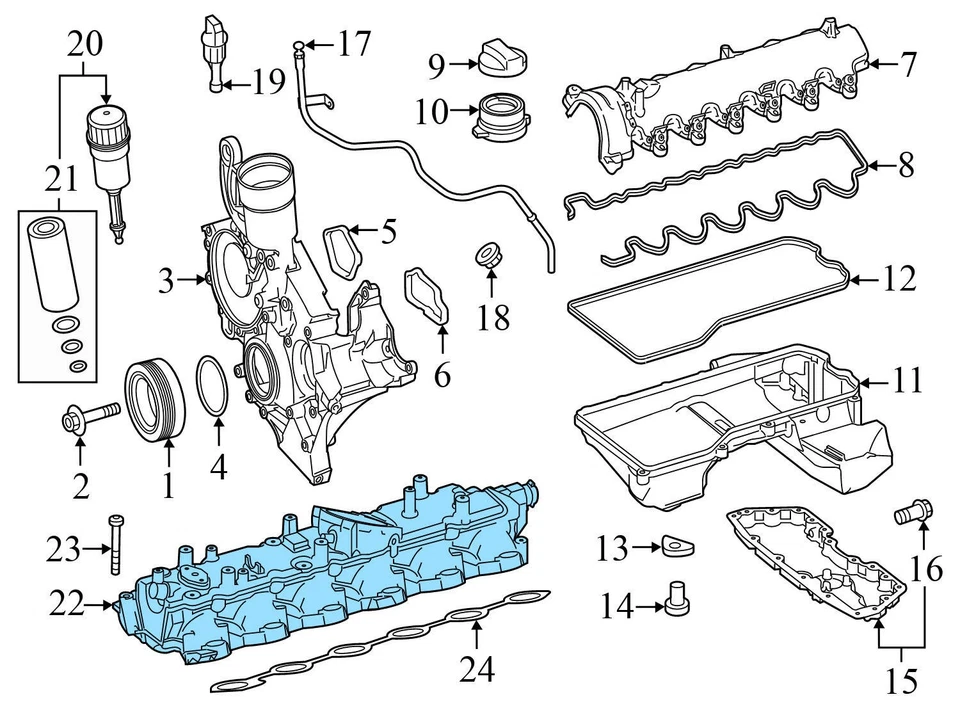 Mercedes-Benz G65 AMG 2016-2018 - Colector de admisión 2750901437 Foto 4 de 4