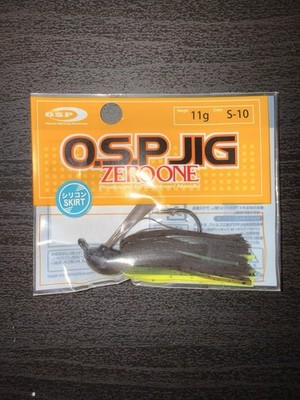 OSP ZERO ONE JIG / S10 Green Pumpkin Chartreuse / 11g