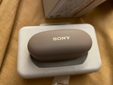 Sony WF-1000XM5 Wireless Bluetooth In-Ear Earbuds Tan