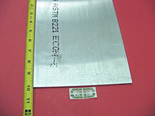 1/4" x 8" ALUMINUM 6061 Flat Bar 10" long T6 New Extruded Mill Bar Stock