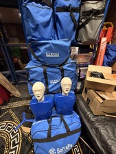 CPR Prompt Blue First Aid Training Manikin - ADULT /CHILD SELECTABLE + LUNGS