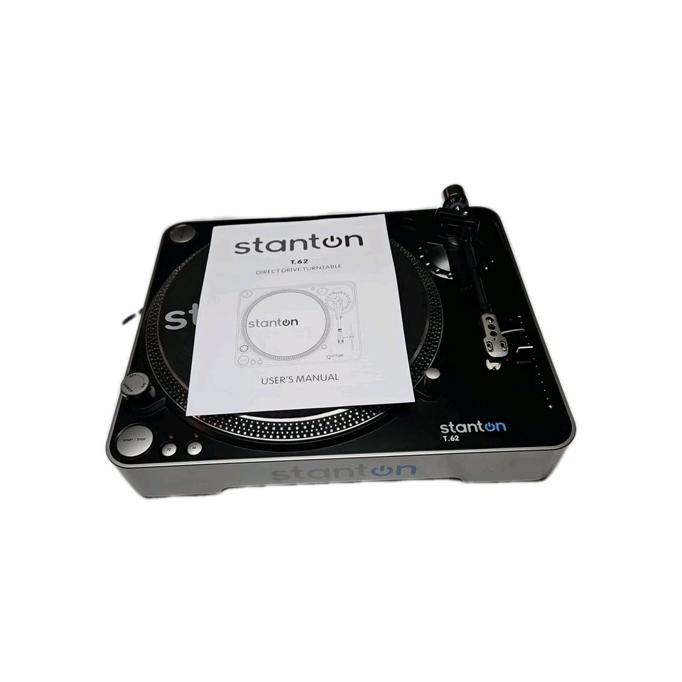STANTON T.62 DIRECT DRIVE TURNTABLE WORKING - Image 3 of 4