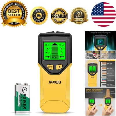 Stud Finder Wall Scanner - 5 in 1 Stud Finder Tool w/Smart Chip and HD LCD Di...