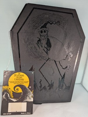 Nightmare Before Christmas Coffin Memory Box Vtge 90s NEW! Notebook Pen & More! 