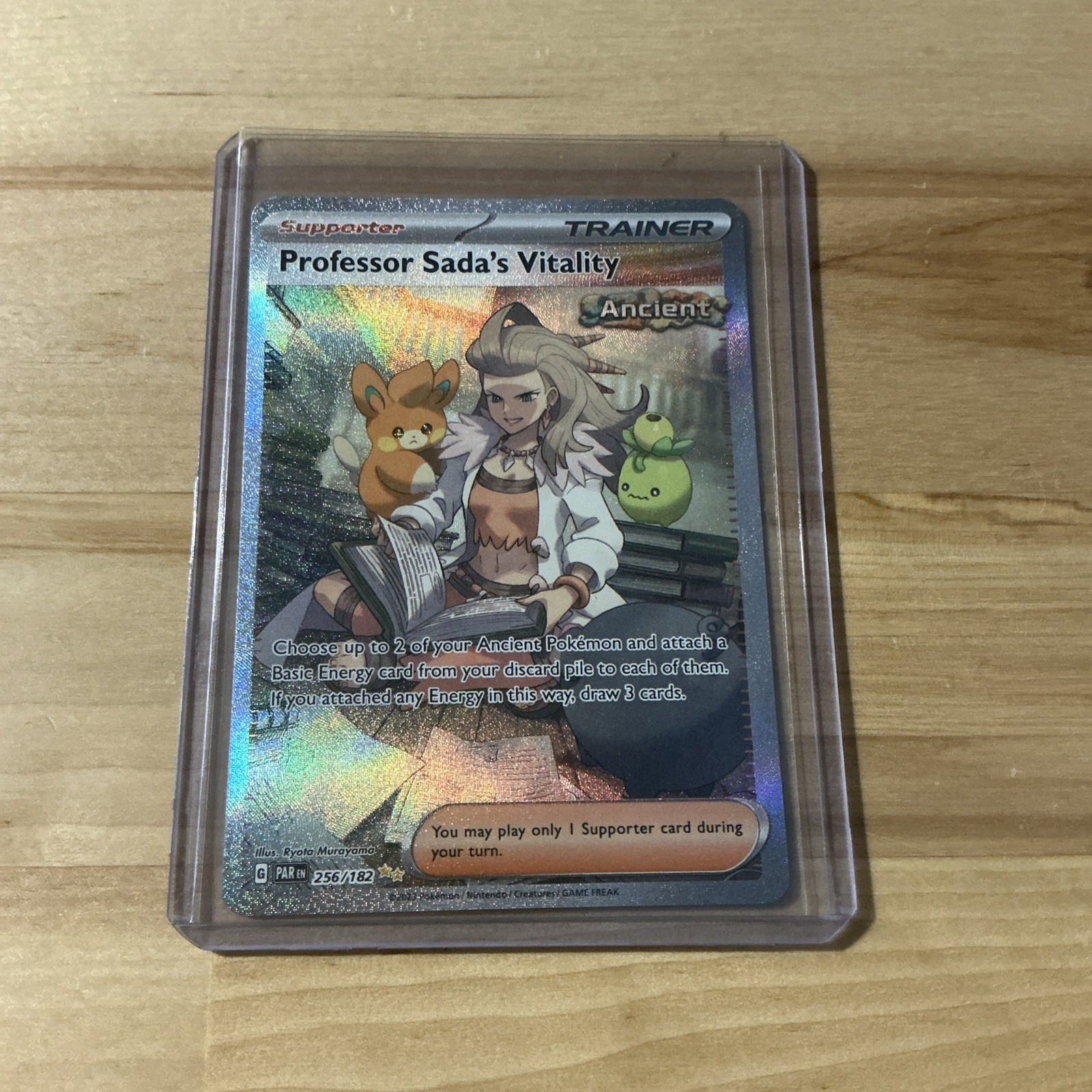 Professor Sada's Vitality - 256/182 - SV04: Paradox Rift Holo - PTCG