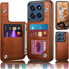 Designed for Moto G Stylus 2025/Stylus 2026 Case Wallet with Card Holder, Magne