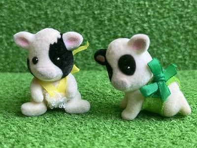 Sylvanian Families Friesenkuh Baby Zwillinge 