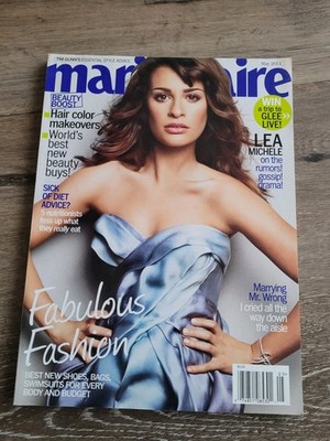 MARIE CLAIRE MAGAZINE - May 2011 LEA MICHELE COVER - FASHION - 