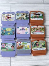 Lot of 9 V tech V Smile Motion Cartridge Games Dora,Diego, Cinderella, Elmo