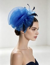 Facinator Blue Hair Clip Comb