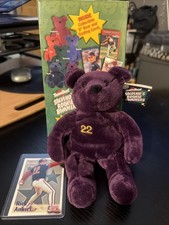 Salvino’s Rookie Bammers Rick Ankiel 1999 Plush Beanie Bear NWT with Tags Rare