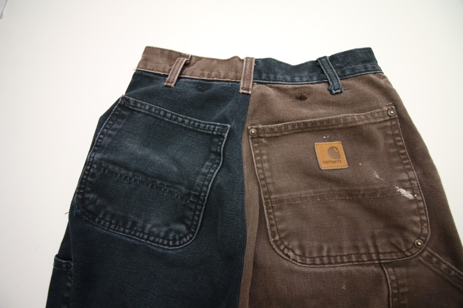 Carhartt Custom Split Patchwork Pants Womens 25 B… - image 9