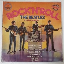 THE BEATLES & JOHN LENNON ROCK 'N' ROLL 3LP VINYL STEREO BOX SET 1975 SEALED NEW