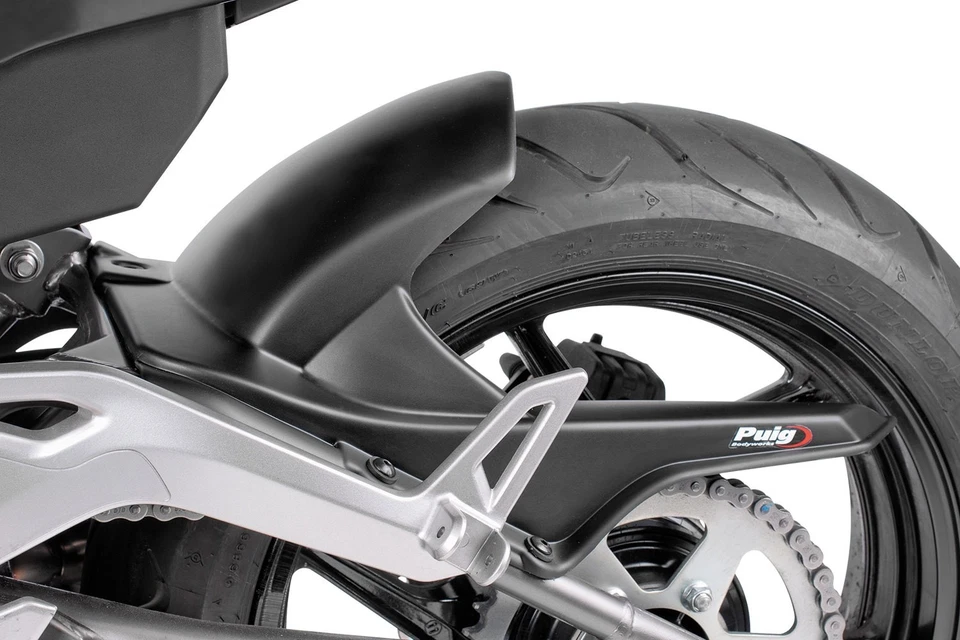 For Kawasaki Ninja 650 2016 Puig Rear S Matte Black Fender - Image 2 of 2